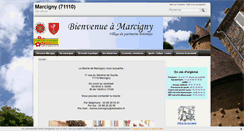 Desktop Screenshot of marcigny.fr